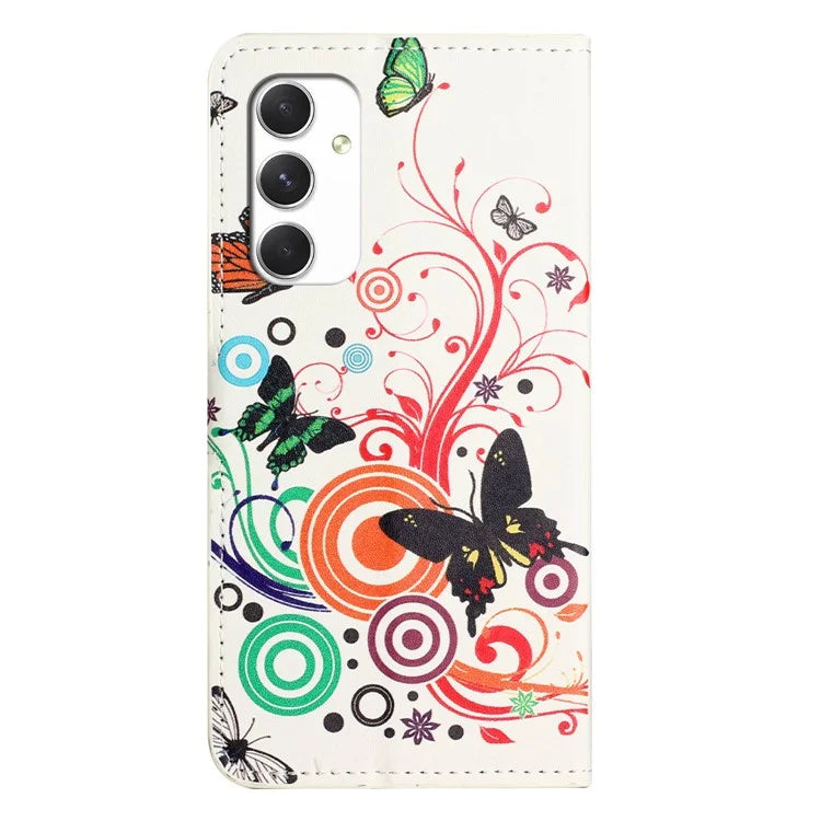 For Samsung Galaxy A16 5G Case Pattern Print PU Leather Wallet Phone Cover