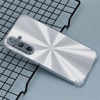 For Samsung Galaxy S24+ Case TPU Shockproof Anti-Scratch Phone Cover with Removable Paper