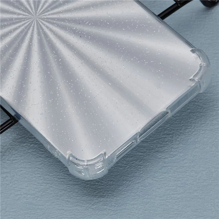 For Samsung Galaxy S24+ Case TPU Shockproof Anti-Scratch Phone Cover with Removable Paper