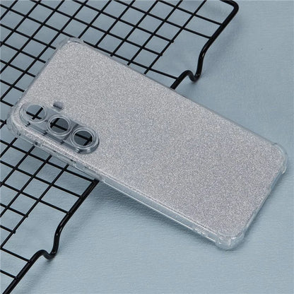 For Samsung Galaxy S24+ Case TPU Shockproof Anti-Scratch Phone Cover with Removable Paper