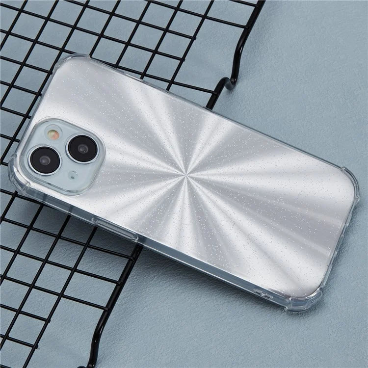 For iPhone 14 Case Clear TPU Shockproof Phone Cover with Cute Paper