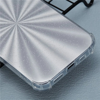 For iPhone 14 Case Clear TPU Shockproof Phone Cover with Cute Paper