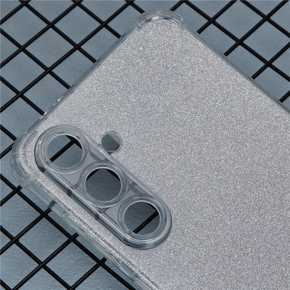 For Samsung Galaxy A55 5G Case Clear TPU Back Cover with 4 Cute Papers