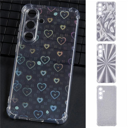 For Samsung Galaxy S24+ Case TPU 4 in 1 Anti-Scratch Phone Cover with 4 Papers