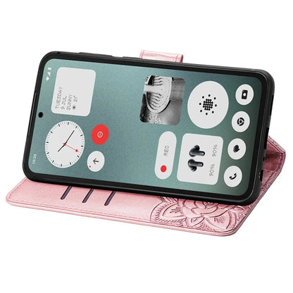 For Nothing CMF Phone 1 Case PU Leather Wallet Phone Cover Butterfly Pattern