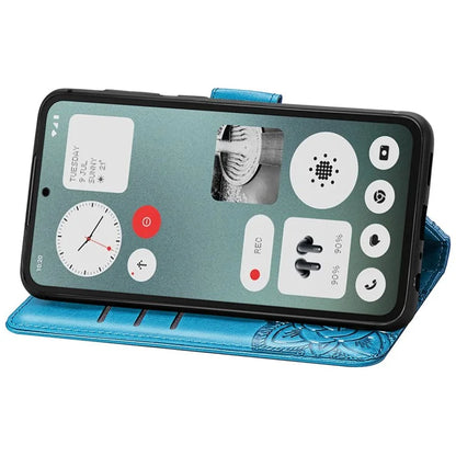 For Nothing CMF Phone 1 Case PU Leather Wallet Phone Cover Butterfly Pattern