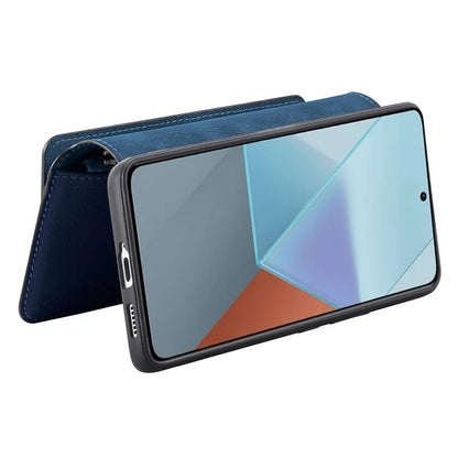 CASENEO MW-02 For Xiaomi Redmi Note 13 Pro+ 5G Case Magnetic Detachable Zipper Leather Cover
