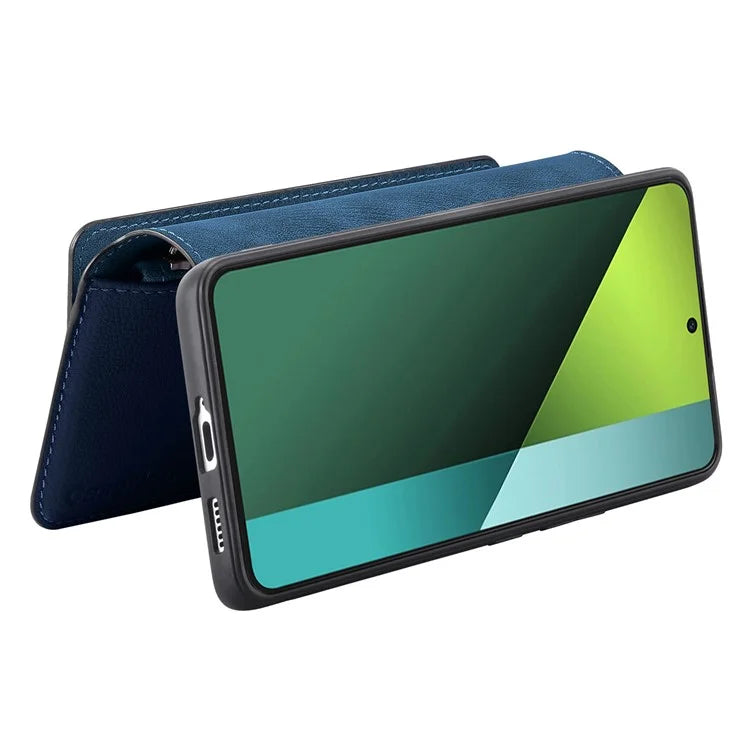 CASENEO MW-02 For Xiaomi Poco X6 5G / Redmi Note 13 Pro 5G Leather Phone Case Multiple Card Slots