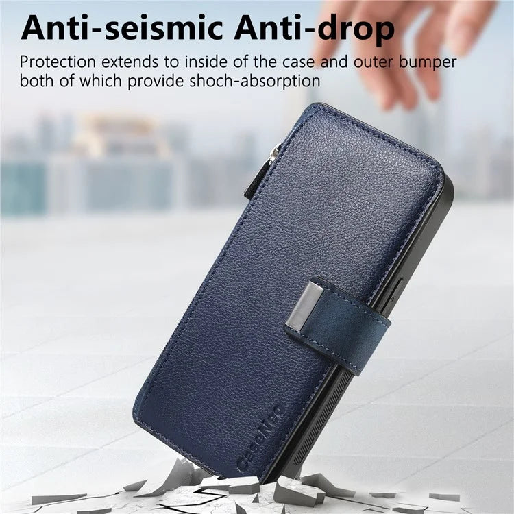 CASENEO MW-02 For Xiaomi Poco X6 5G / Redmi Note 13 Pro 5G Leather Phone Case Multiple Card Slots