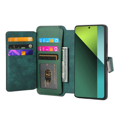CASENEO MW-02 For Xiaomi Poco X6 5G / Redmi Note 13 Pro 5G Leather Phone Case Multiple Card Slots