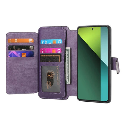 CASENEO MW-02 For Xiaomi Poco X6 5G / Redmi Note 13 Pro 5G Leather Phone Case Multiple Card Slots