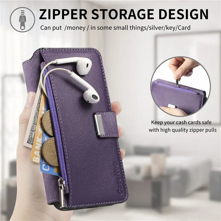 CASENEO MW-02 For Xiaomi Poco X6 5G / Redmi Note 13 Pro 5G Leather Phone Case Multiple Card Slots