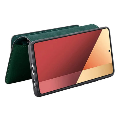 CASENEO MW-02 For Xiaomi Poco M6 Pro 4G / Redmi Note 13 Pro 4G Leather Case Detachable Phone Cover