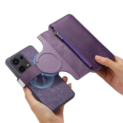 CASENEO MW-02 For Xiaomi Poco M6 Pro 4G / Redmi Note 13 Pro 4G Leather Case Detachable Phone Cover