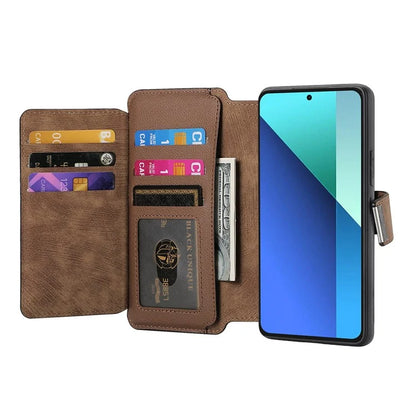 CASENEO MW-02 For Xiaomi Redmi Note 13 4G Case Magnetic Detachable Phone Leather Cover