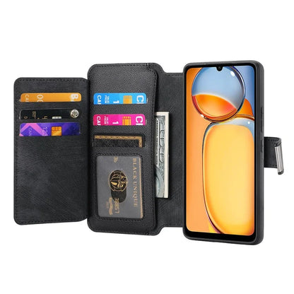 CASENEO MW-02 For Xiaomi Redmi 13C 4G / Poco C65 4G Leather Case Detachable Magnetic Phone Cover