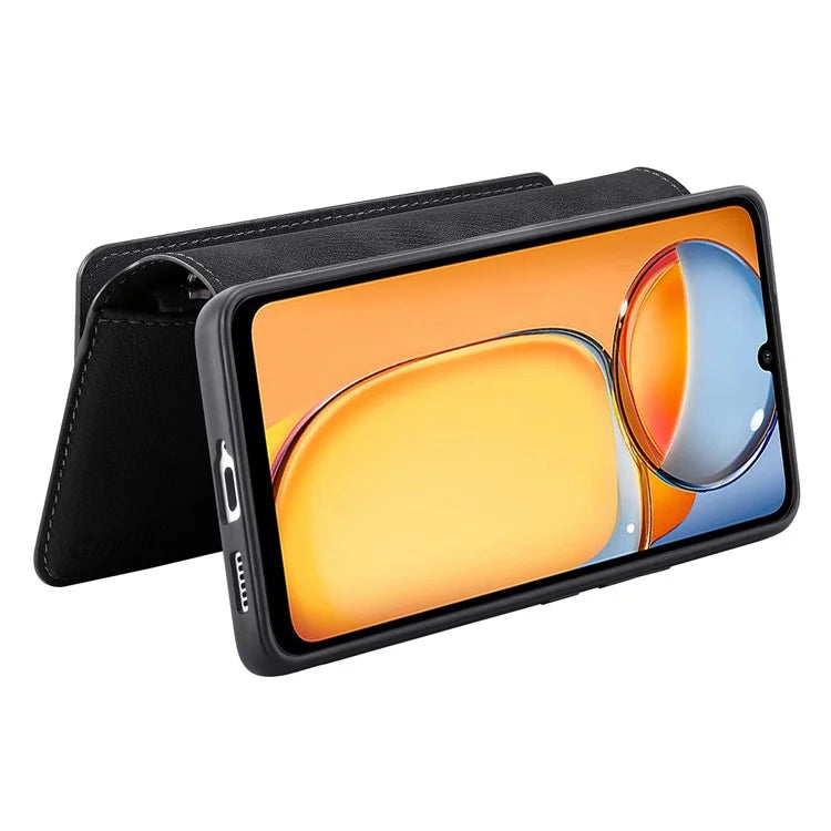 CASENEO MW-02 For Xiaomi Redmi 13C 4G / Poco C65 4G Leather Case Detachable Magnetic Phone Cover