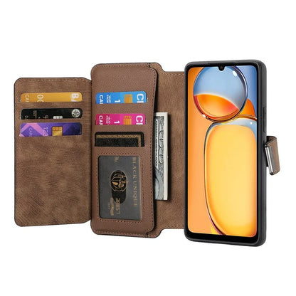 CASENEO MW-02 For Xiaomi Redmi 13C 4G / Poco C65 4G Leather Case Detachable Magnetic Phone Cover