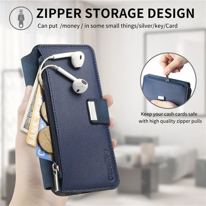 CASENEO MW-02 For Xiaomi Redmi 13C 4G / Poco C65 4G Leather Case Detachable Magnetic Phone Cover