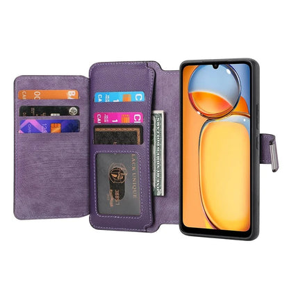 CASENEO MW-02 For Xiaomi Redmi 13C 4G / Poco C65 4G Leather Case Detachable Magnetic Phone Cover