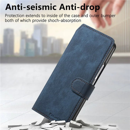 CASENEO MW-03 For Samsung Galaxy Z Fold6 5G Case Leather 2-in-1 Magnetic Detachable Wallet Phone Cover