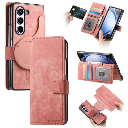 CASENEO MW-03 For Samsung Galaxy Z Fold6 5G Case Leather 2-in-1 Magnetic Detachable Wallet Phone Cover