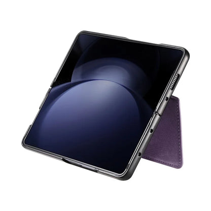 CASENEO MW-03 For Samsung Galaxy Z Fold6 5G Case Leather 2-in-1 Magnetic Detachable Wallet Phone Cover