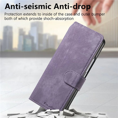 CASENEO MW-03 For Samsung Galaxy Z Fold6 5G Case Leather 2-in-1 Magnetic Detachable Wallet Phone Cover