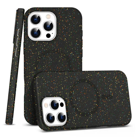 For iPhone 16 Pro Max Case Compatible with MagSafe Colorful Dot Hard PC Phone Cover