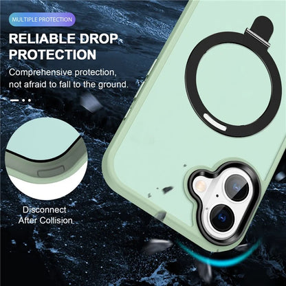 For iPhone 16 Case Compatible with MagSafe Kickstand Back Phone Cover