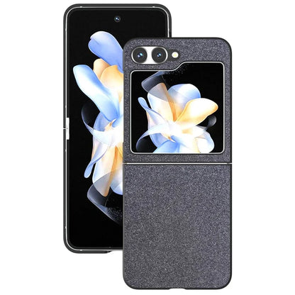 For Samsung Galaxy Z Flip6 5G Case Glitter Leather+PC Phone Cover