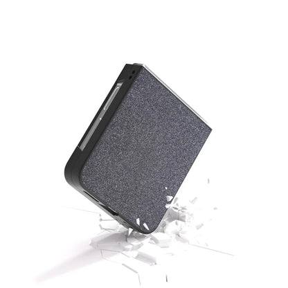 For Samsung Galaxy Z Flip6 5G Case Glitter Leather+PC Phone Cover