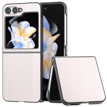 For Samsung Galaxy Z Flip6 5G Case Glitter Leather+PC Phone Cover