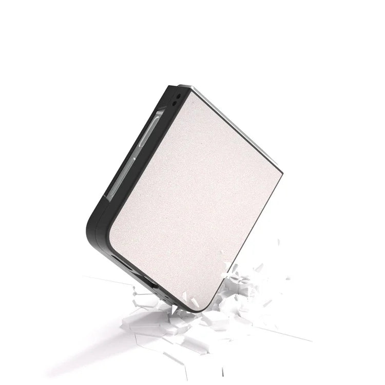 For Samsung Galaxy Z Flip6 5G Case Glitter Leather+PC Phone Cover