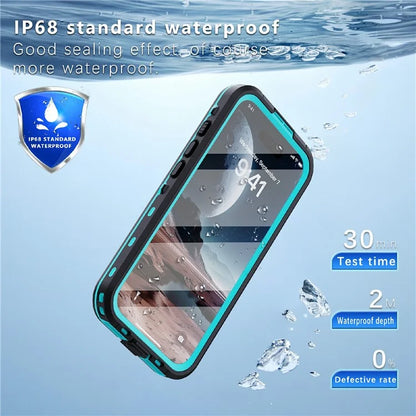 REDPEPPER Dot+ Series For iPhone 16 Phone Case Compatible with MagSafe IP68 Waterproof Clear Phone Cover