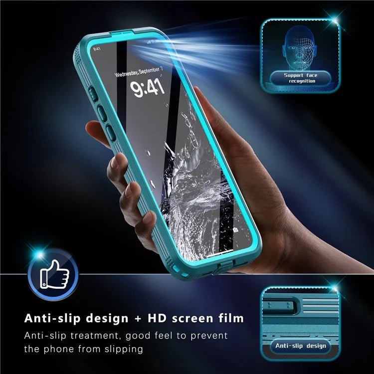 REDPEPPER For iPhone 16 Pro Max Case Compatible with MagSafe IP68 Waterproof Clear Phone Cover