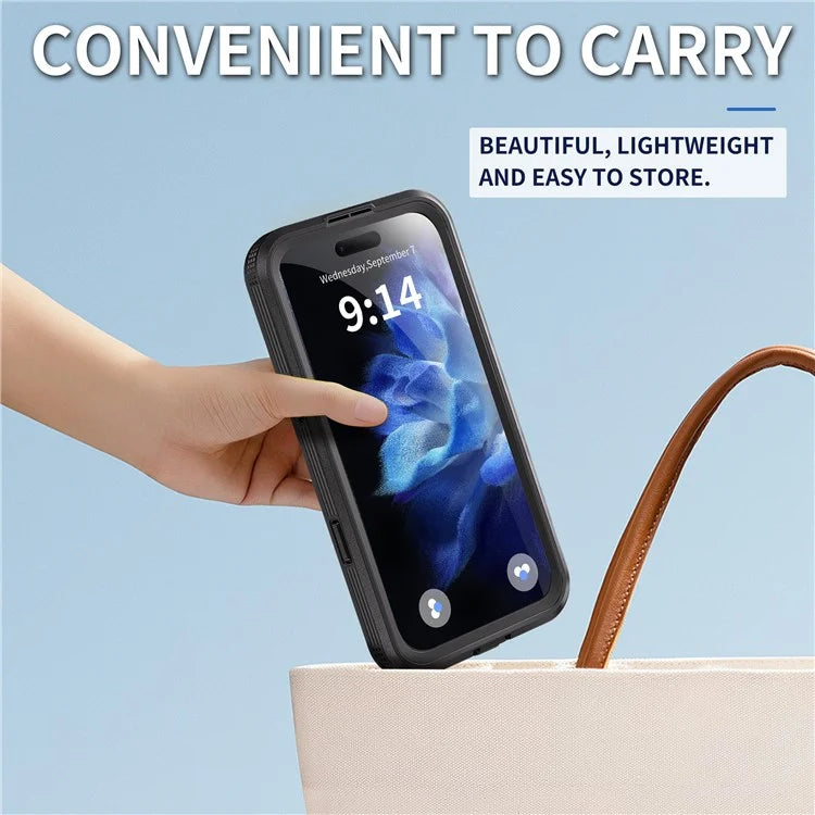 REDPEPPER For iPhone 16 Plus Case Compatible with MagSafe IP68 Waterproof Clear Phone Cover