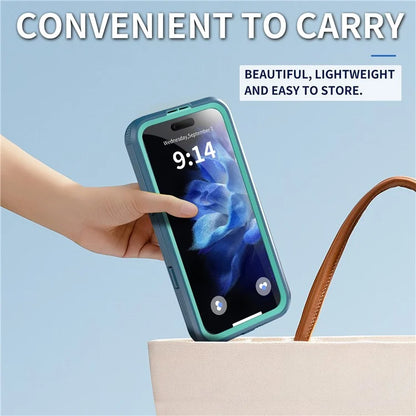 REDPEPPER For iPhone 16 Plus Case Compatible with MagSafe IP68 Waterproof Clear Phone Cover