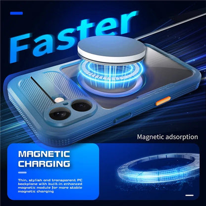 REDPEPPER For iPhone 16 Phone Case Compatible with MagSafe IP68 Waterproof Clear Phone Cover