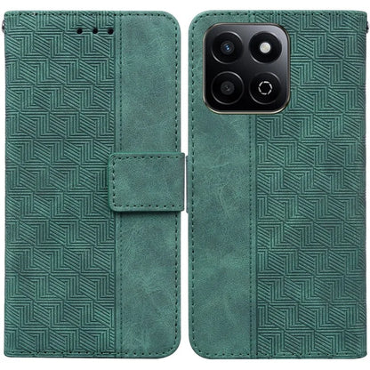 For Honor Play 60 Plus 5G Case Geometry Pattern Leather Wallet Phone Cover