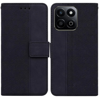 For Honor Play 60 Plus 5G Case Geometry Pattern Leather Wallet Phone Cover