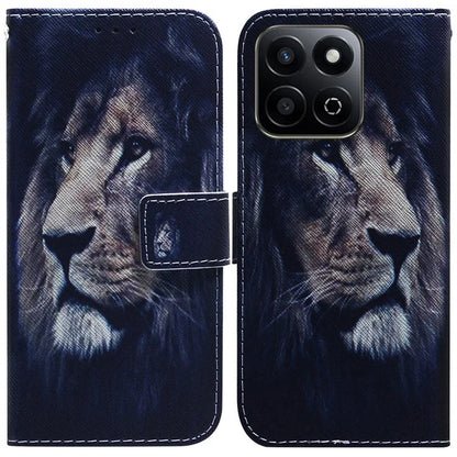 For Honor Play 60 Plus 5G Wallet Case Pattern Print Leather Phone Cover