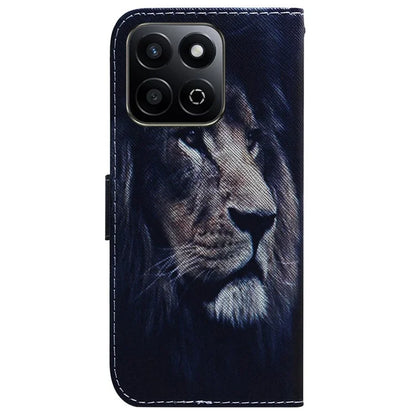 For Honor Play 60 Plus 5G Wallet Case Pattern Print Leather Phone Cover
