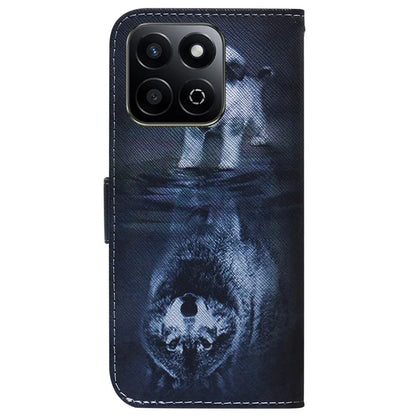 For Honor Play 60 Plus 5G Wallet Case Pattern Print Leather Phone Cover