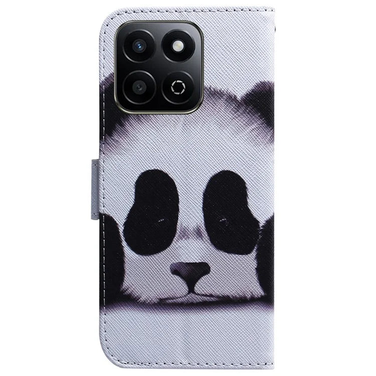 For Honor Play 60 Plus 5G Wallet Case Pattern Print Leather Phone Cover