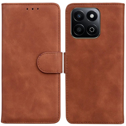 For Honor Play 60 Plus 5G Case Solid Color Leather Wallet Phone Cover