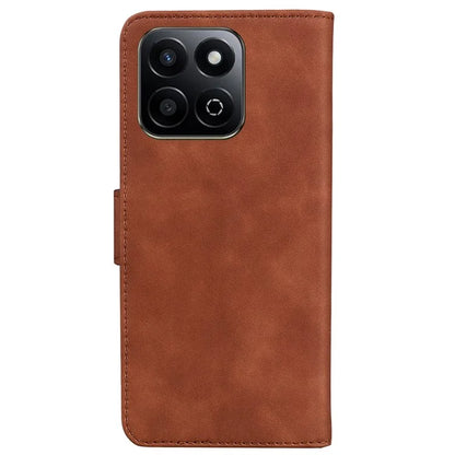 For Honor Play 60 Plus 5G Case Solid Color Leather Wallet Phone Cover