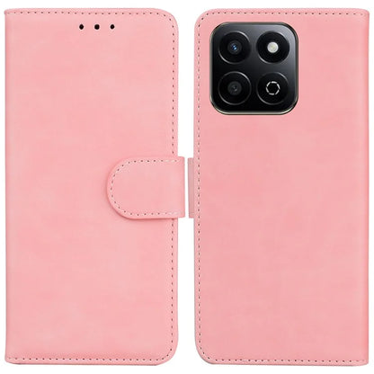 For Honor Play 60 Plus 5G Case Solid Color Leather Wallet Phone Cover
