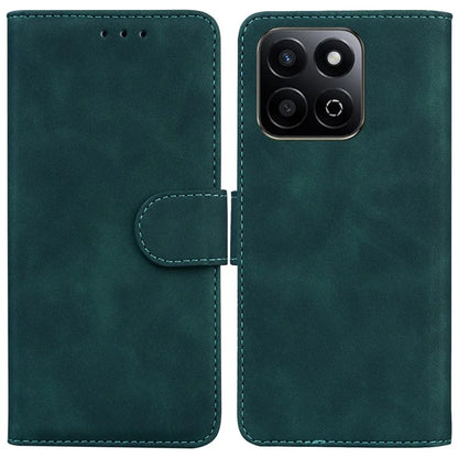 For Honor Play 60 Plus 5G Case Solid Color Leather Wallet Phone Cover