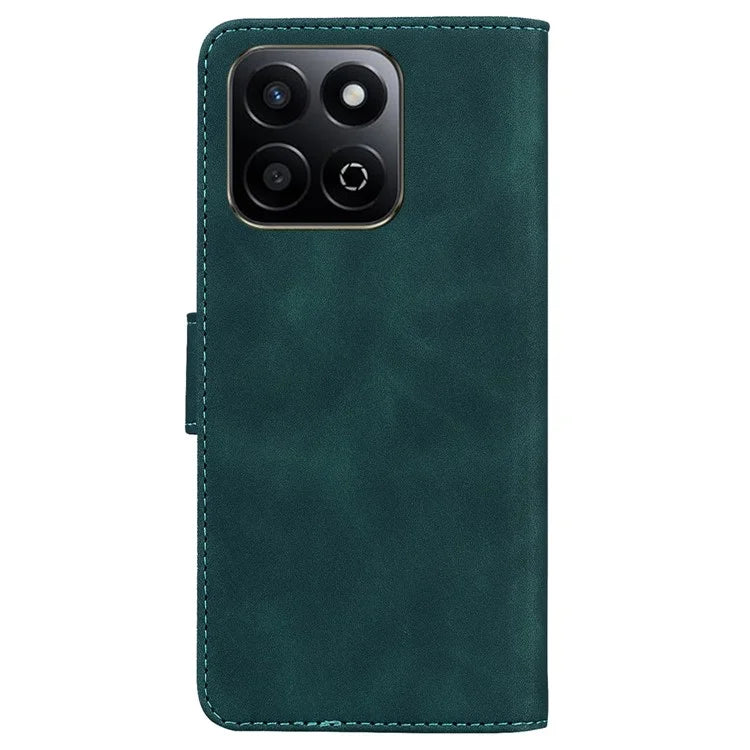 For Honor Play 60 Plus 5G Case Solid Color Leather Wallet Phone Cover